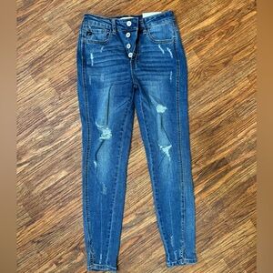 NWT KanCan-button fly jeans Size 24/1